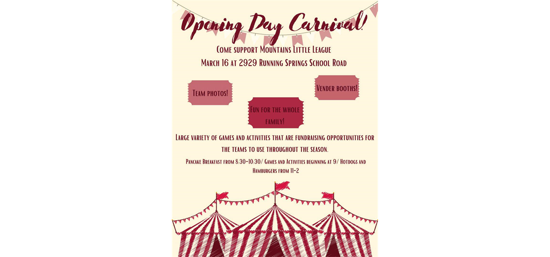 Opening Day Carnival and Ceremonies 2024!