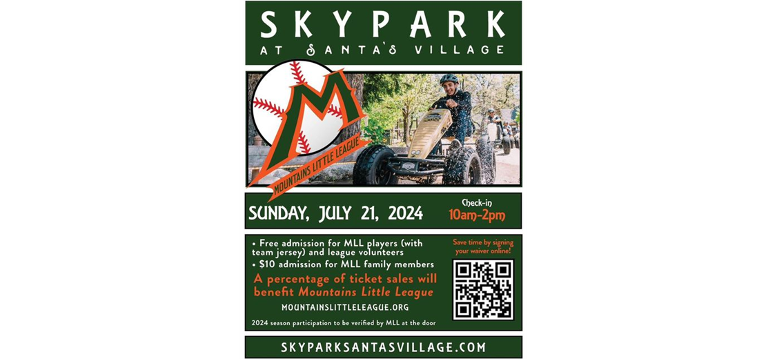 Sky Park MLL Day! July 21st