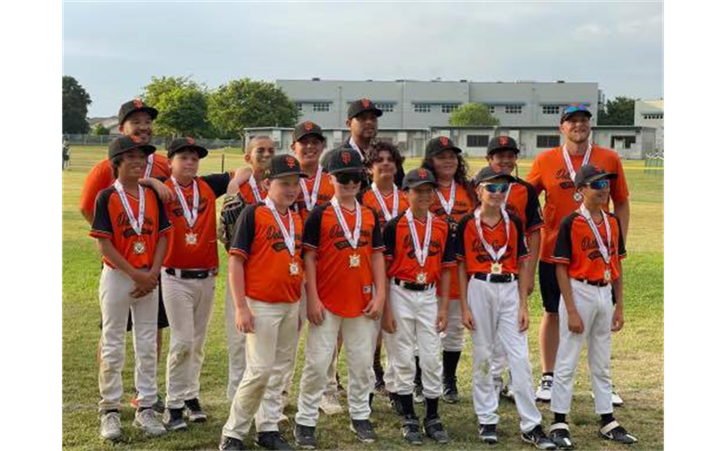 Junior Giants Baseball League - Sunrise Recreation and Park District