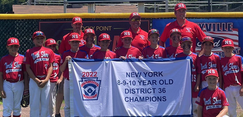 NSLL Baseball Minors 2022 District 36 Champions!!!