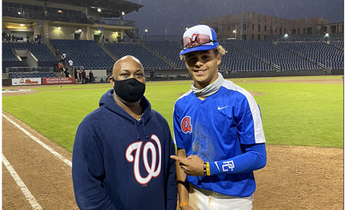 MoCo Nationals GM with Vandy commit Druw Jones