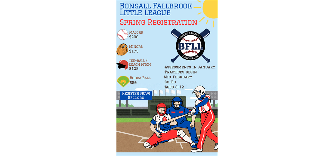 BFLL 2025 REGISTRATION SPRING