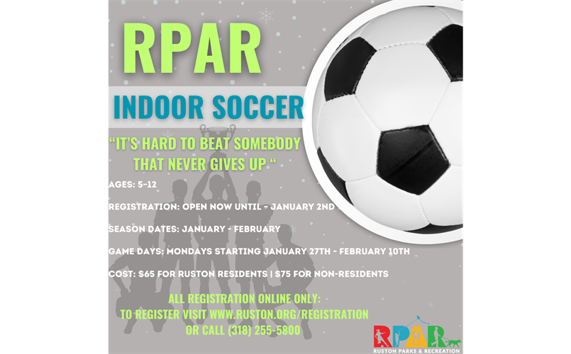 Indoor Winter Soccer