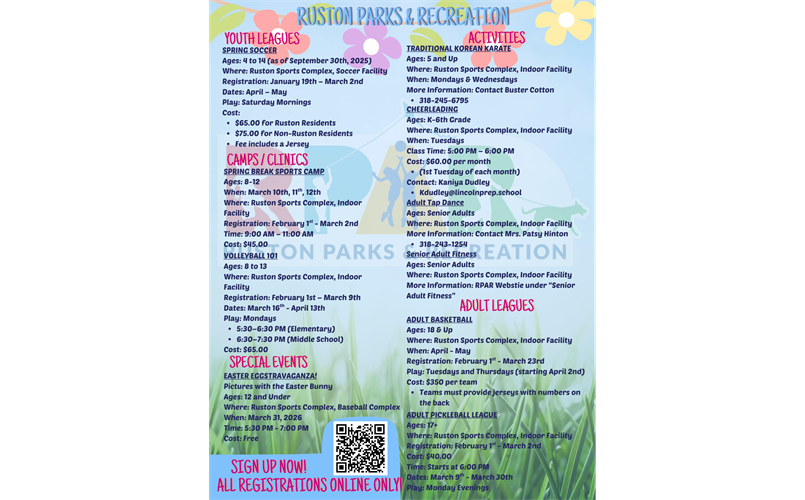 Spring Flyer Out Now!