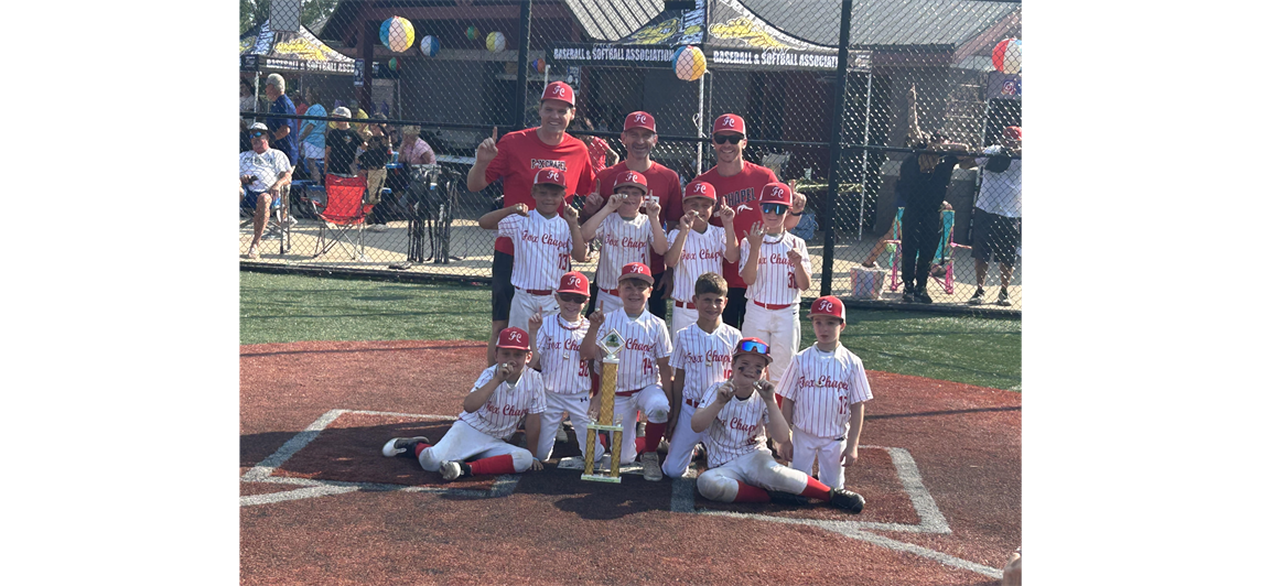 8U Red Takes Home Rings at Monroeville Beach Bash