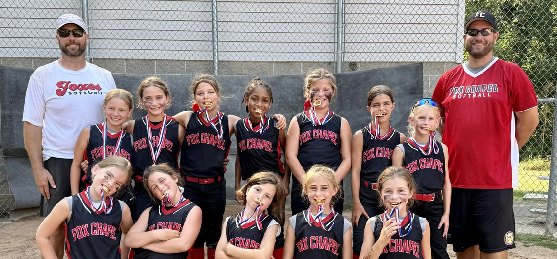 8U Softball wins Silver at Cannon Mac Summer Splash!