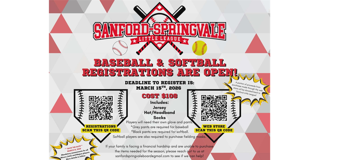 Registration is now open 