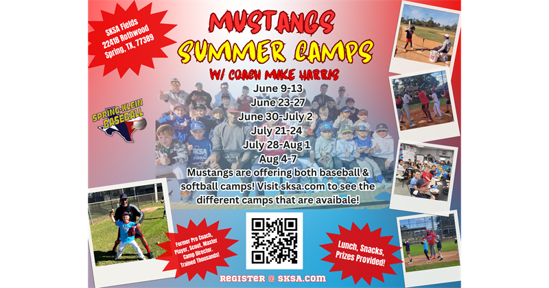 Mustangs Summer Camps