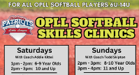 OPLL Softball Skills Clinics at D-Bat Lewis Center