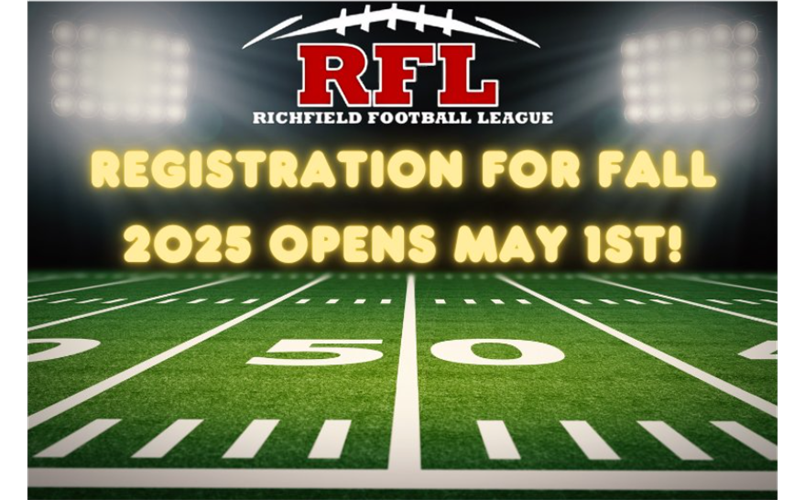 2025 RFL Registration Open - May 1