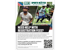 Help with registration fees