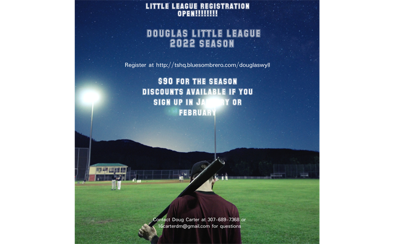 Douglas Little League (WY) > Home