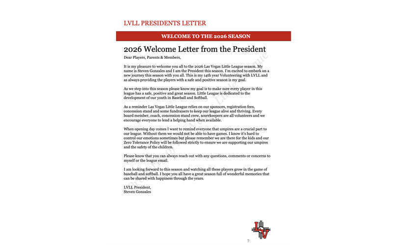 Presidents Letter 2026