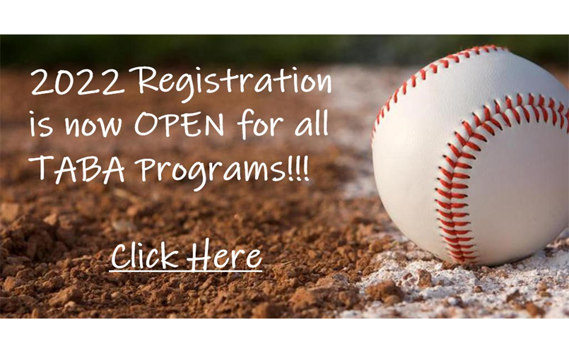 2022 Baseball Registrations