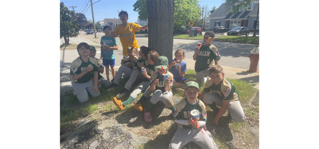 Salem Little League Dairy Queen Visit!!!