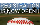 REGISTRATION NOW OPEN FOR MAJOR AND MINORS