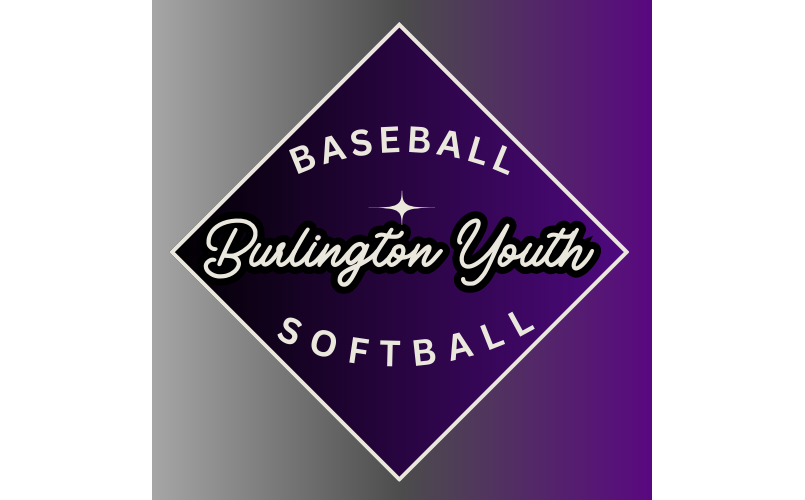 Burlington Youth Baseball and Softball Logo