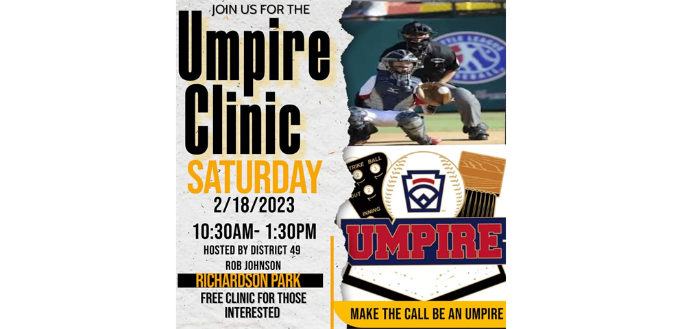 UMPIRE CLINIC