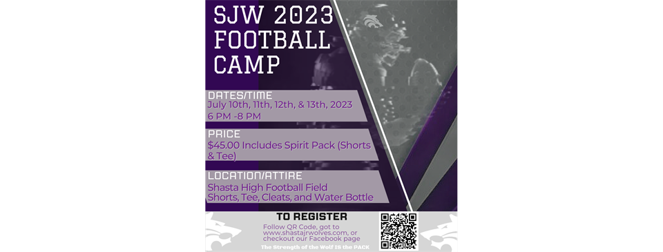 2023 SJW Football Camp