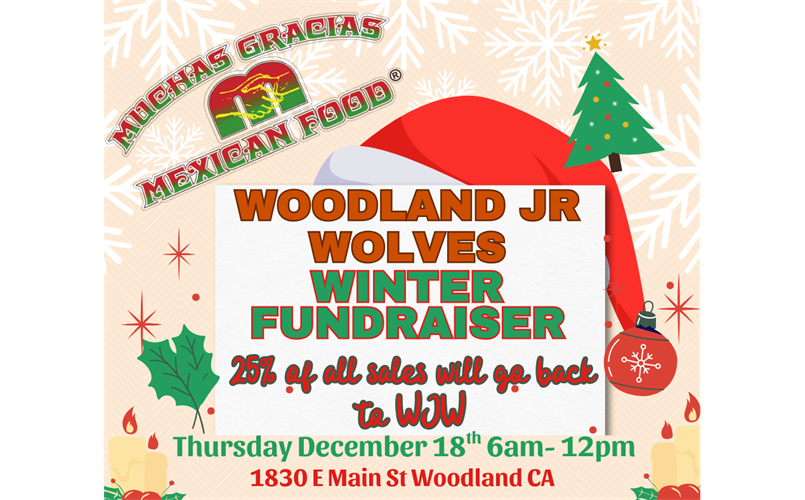 Woodland Jr Wolves Winter fundraiser