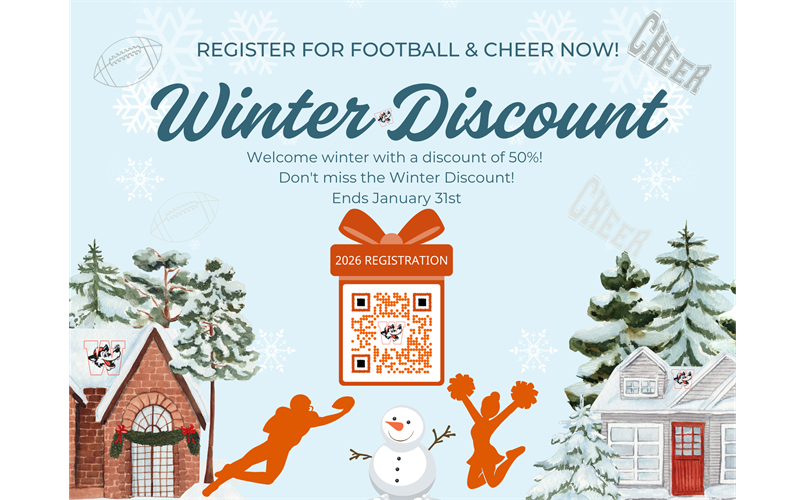 Woodland Jr Wolves 2026 Winter Registration Discount