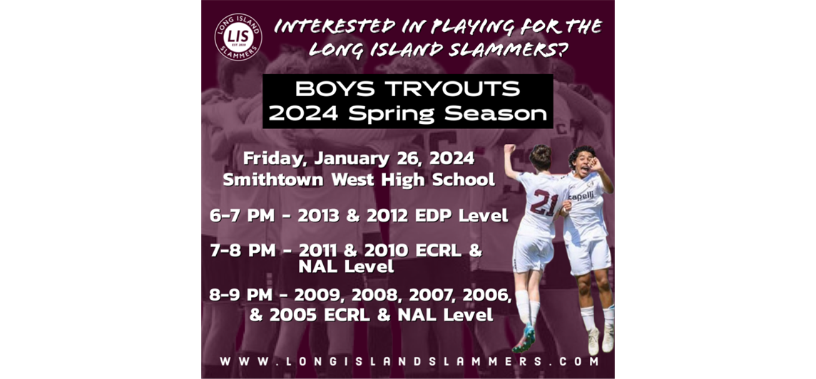 Tryouts Spring 2024