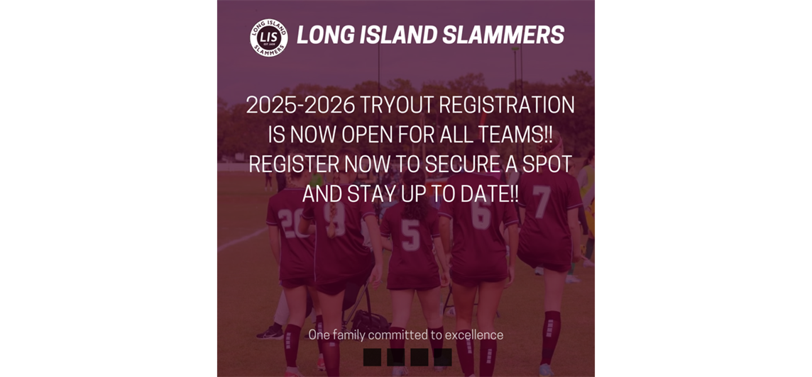 2025-2026 Season Tryout Registration is OPEN!