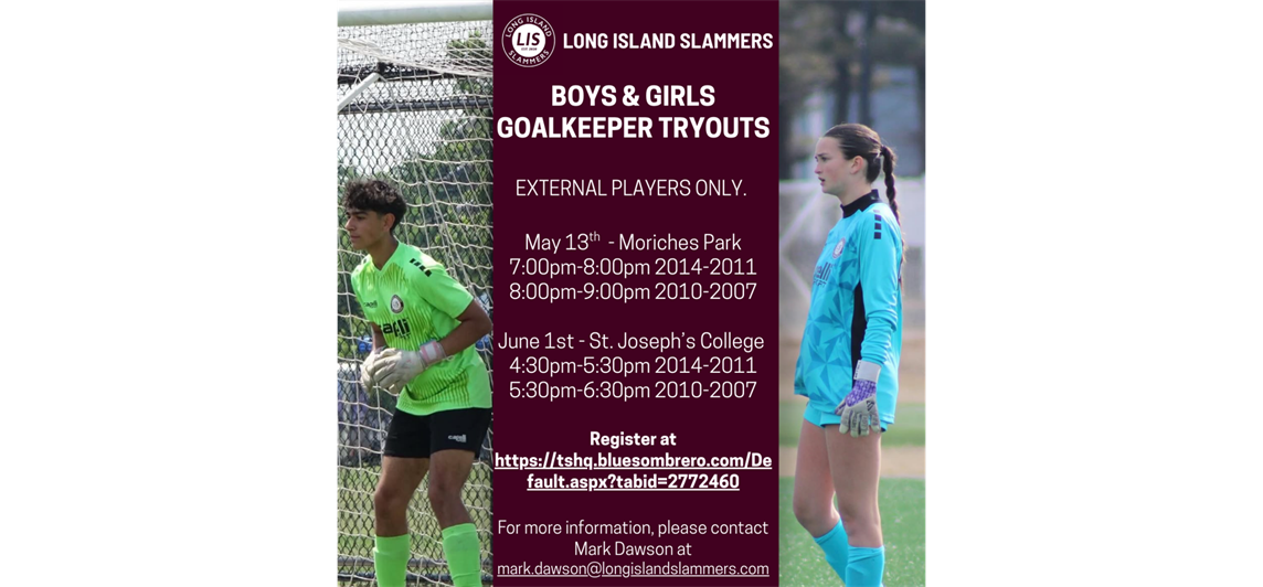 Goal Keeper Tryouts